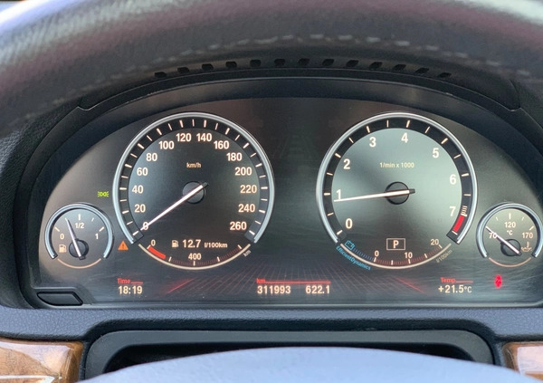 BMW 5GT cena 47900 przebieg: 313000, rok produkcji 2009 z Góra małe 407